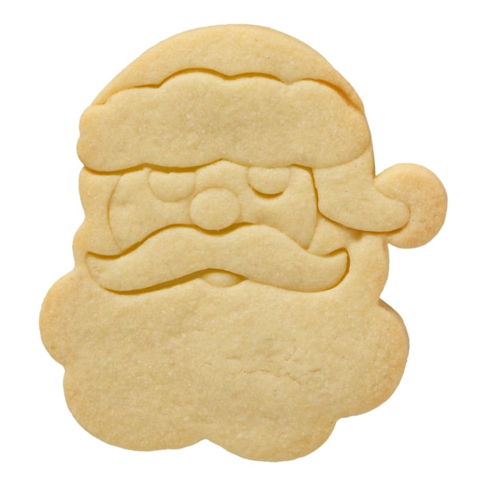 Rbv Birkmann PLÄTZCHEN - AUSSTECHFORM WEIHNACHTSMANN-GESICHT EDELSTAHL | MIT INNENPRÄGUNG | 10,5 CM Super Sparpreis