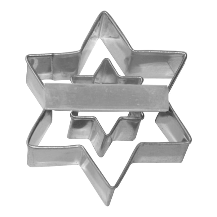 Rbv Birkmann PLÄTZCHEN - AUSSTECHFORM STERN MIT INNENSTERN EDELSTAHL | 6 CM