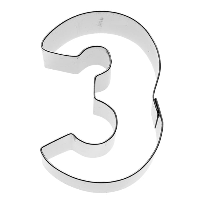 Rbv Birkmann Zahl 3 | 6 cm