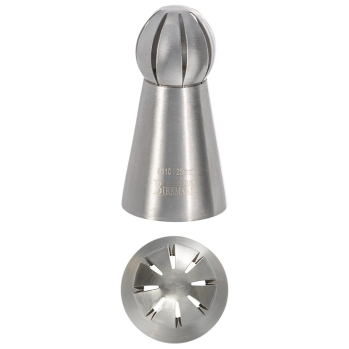Rbv Birkmann Tufftülle | glatt Nr. 110 Edelstahl | Ø 25 mm Lagerräumung