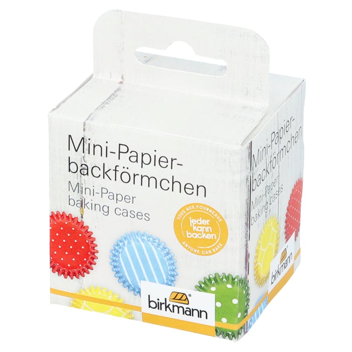 Rbv Birkmann MINI-PAPIERBACKFÖRMCHEN GEMUSTERT | Ø 4,5 CM | 2,5 CM HOCH Neueste Mode