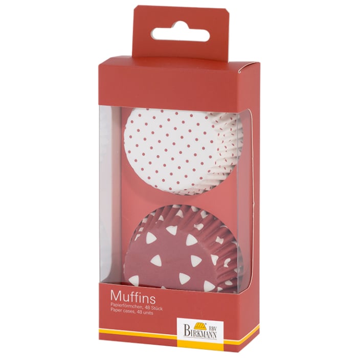 Rbv Birkmann MUFFIN-PAPIERFÖRMCHEN ROT COLOUR KITCHEN