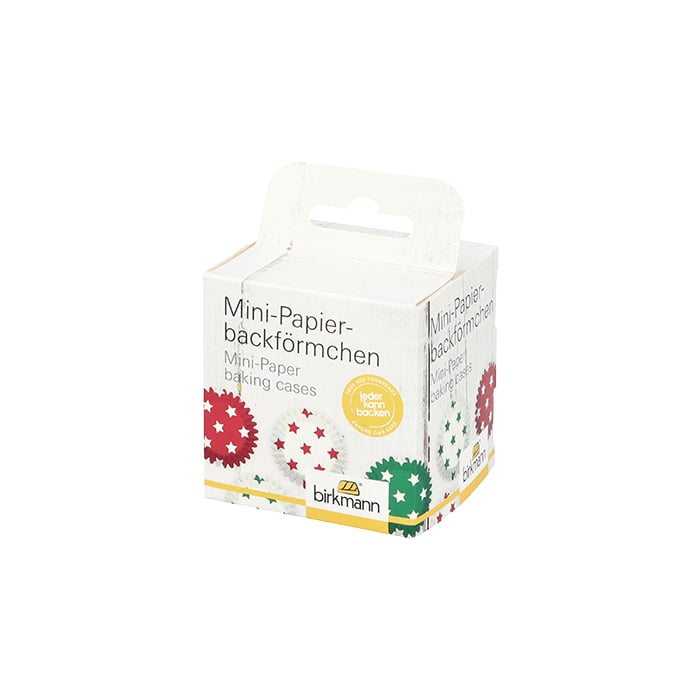Rbv Birkmann MINI-PAPIERBACKFÖRMCHEN STERNE | Ø 4,5 CM | 2,5 CM HOCH VIP-Rabatte