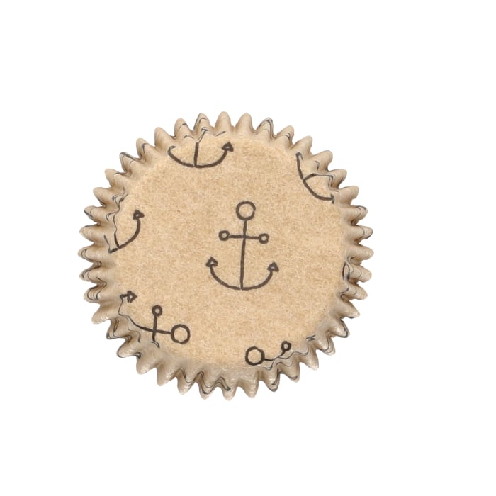 Rbv Birkmann MINI-KRAFTPAPIERBACKFÖRMCHEN AHOI Ø 4,5 CM | 2,5 CM HOCH Discount Store für neue Produkte