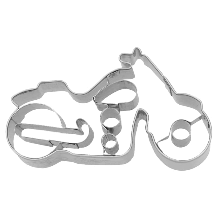 Rbv Birkmann Ausstechform Motorrad Edelstahl | mit Innenprägung | 8 cm Riesige Rabatte