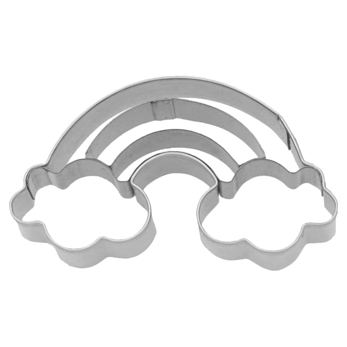 Rbv Birkmann Ausstechform Regenbogen Edelstahl | mit Innenprägung | 7 cm Kostenloser Versand international