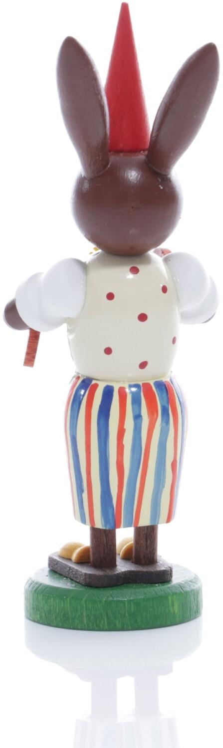 Rudolphs Schatzkiste Osterfigur - Osterhase Clown mit Becken , Blume und spitzen Hut - Höhe ca 9 cm Discount Store für neue Produkte