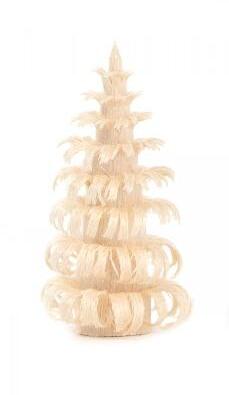Rudolphs Schatzkiste Tischdekoration Ringelbaum natur BxHxT 17x30x17mm