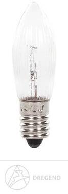 Rudolphs Schatzkiste Ersatzteile & Bastelbedarf Riffelkerzen 12V/3W E10, 3 Stück auf Blisterkarte Breite x Höhe x Tiefe 1 cmx4,5 cmx1 cm Wochenangebot