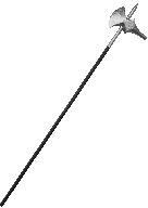 Rudolphs Schatzkiste Zubehör Hellbarde für Figur 21022/21513 Höhe =20cm