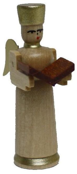 Rudolphs Schatzkiste Miniaturfigur Engel natur Höhe ca. 5cm
