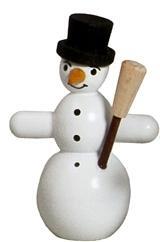 Rudolphs Schatzkiste Miniaturfigur Schneemänner mit Zylinder Höhe ca. 5cm