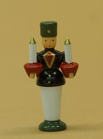 Rudolphs Schatzkiste Holzfigur Bergmann bunt Höhe 3,5cm