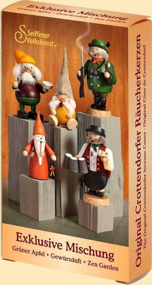 Rudolphs Schatzkiste Räucherkerzen Exklusive Mischung HxBxT = 11x6x2cm