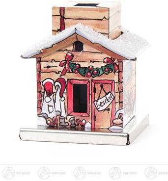 Rudolphs Schatzkiste Räuchermann Mini-Räucherhaus im Geschenkkarton Blitzverkäufe