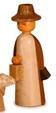 Rudolphs Schatzkiste Miniaturfigur Josef natur HxBxT 6x2,5x1,5cm