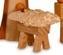 Rudolphs Schatzkiste Miniaturfigur Kind in Krippe natur Höhe=2cm