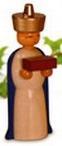 Rudolphs Schatzkiste Miniaturfigur König Kaspar bunt HxBxT 6x2,5x1,5cm