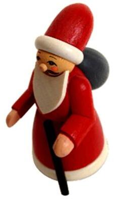 Rudolphs Schatzkiste Miniaturfigur Weihnachtsmann bunt Höhe=6cm