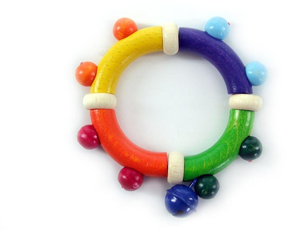 Rudolphs Schatzkiste Babyspielzeug Rassel Benno BxLxH 100x20x100mm