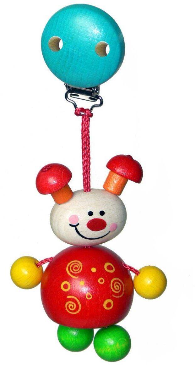 Rudolphs Schatzkiste Holzspielzeug Clipfigur Käfer Tom BxLxH 65x45x160mm