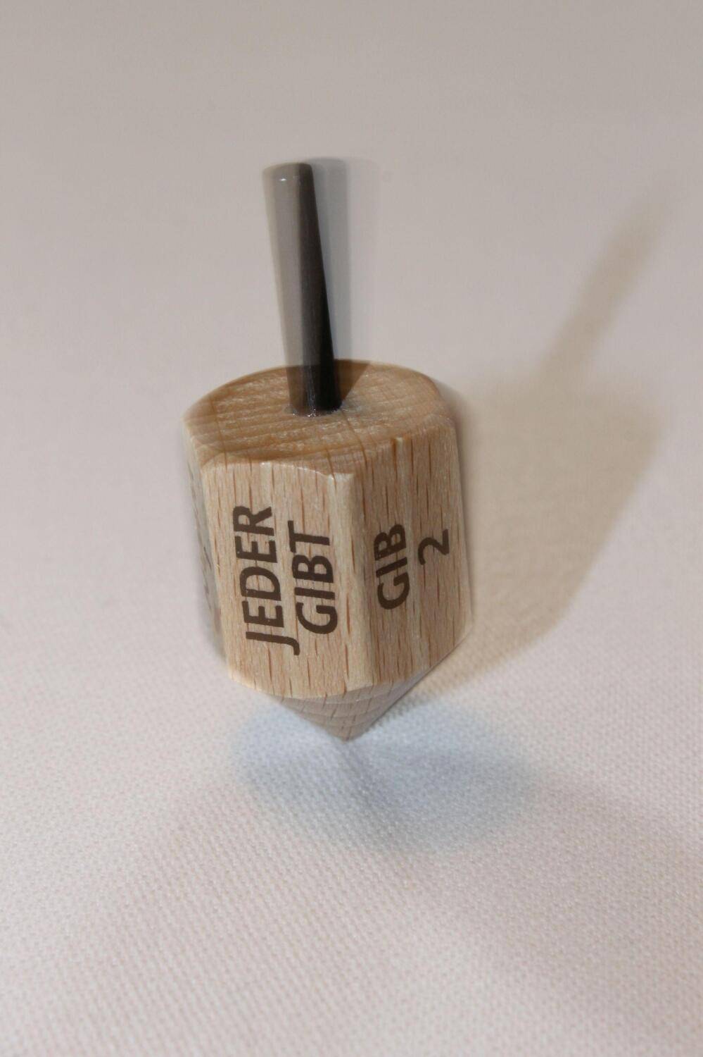 Rudolphs Schatzkiste Holzspielzeug Kreisel Nimm-Gib Höhe 3,5cm