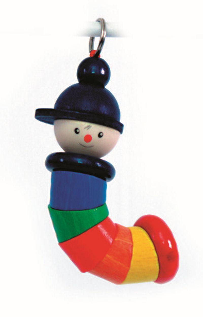 Rudolphs Schatzkiste Holzspielzeug Schlüsselanhänger Joe BxLxH 30x35x110mm