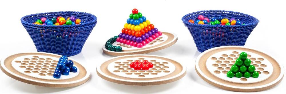 Rudolphs Schatzkiste Holzspielzeug Kugelspiel In Balance klein LxBxH 405x405x150mm Meist gekauft