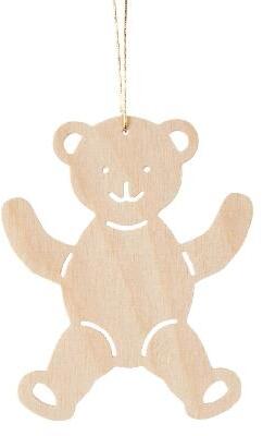 Rudolphs Schatzkiste Baumbehang Teddybär Höhe 70mm
