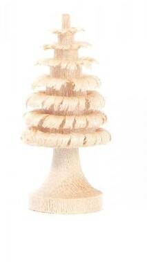 Rudolphs Schatzkiste Tischdekoration Ringelbaum mit Stamm natur Höhe 30mm