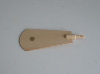 Rudolphs Schatzkiste Erzsatzteil Pyramidenflügel für Nr. 70014 BxT=7,5x3,5cm