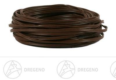 Rudolphs Schatzkiste Ersatzteile & Bastelbedarf Kabel 2-adrig 5 Meter braun Breite ca 500 cm