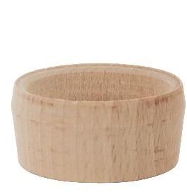 Rudolphs Schatzkiste Ersatzteile & Bastelbedarf Holztülle für Teelichter tief (neue Form) BxHxT 50x25x50mm