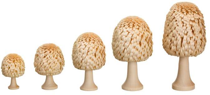 Rudolphs Schatzkiste Ringelbaum Laubbaum mit Stamm natur Holzbaum H= 3cm Super Rabatt