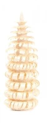 Rudolphs Schatzkiste Tischdekoration Ringelbaum natur BxHxT 26x60x26mm