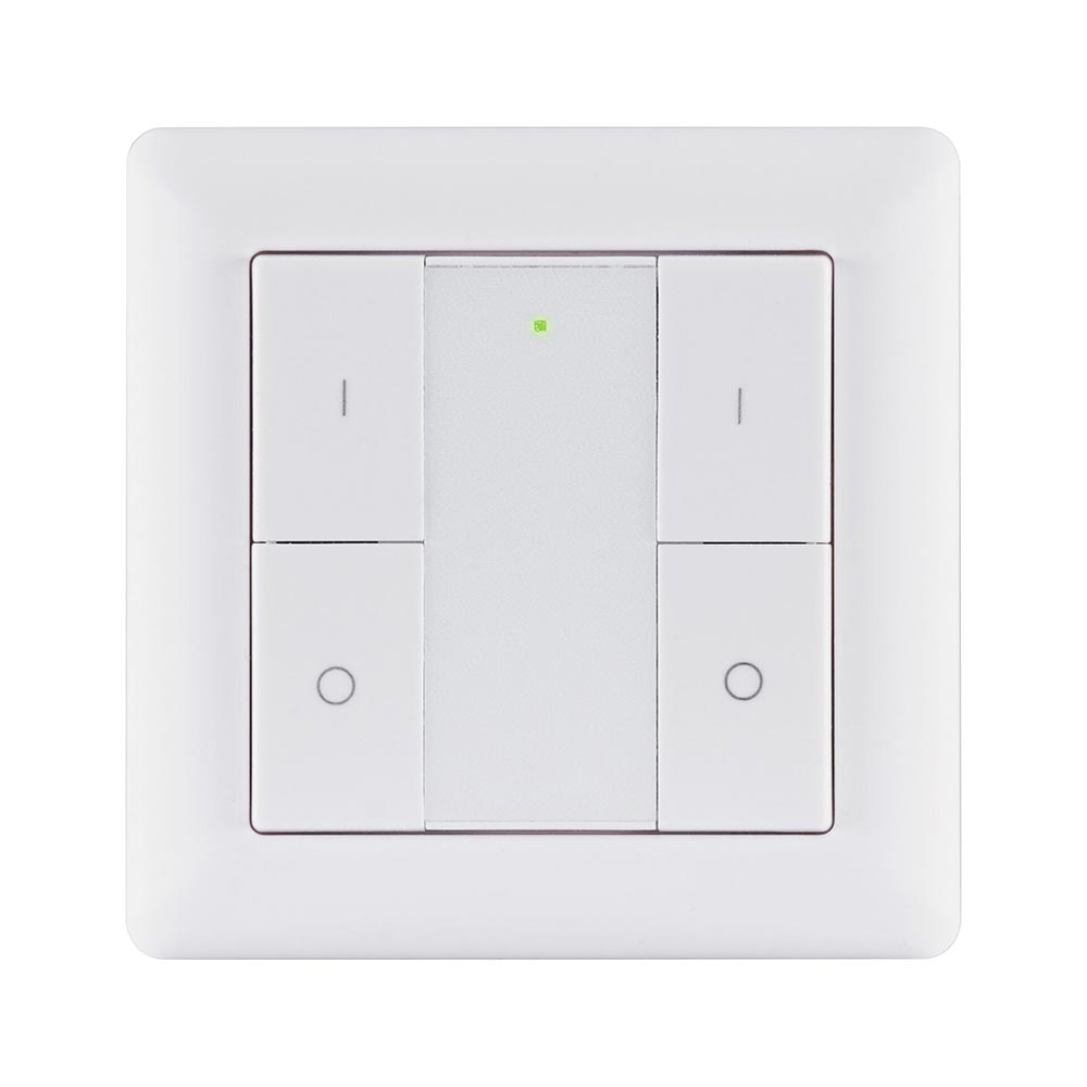 S.Luce Wandschalter Smart Home Zigbee On-Off Dimmung Weiß Nur für heute