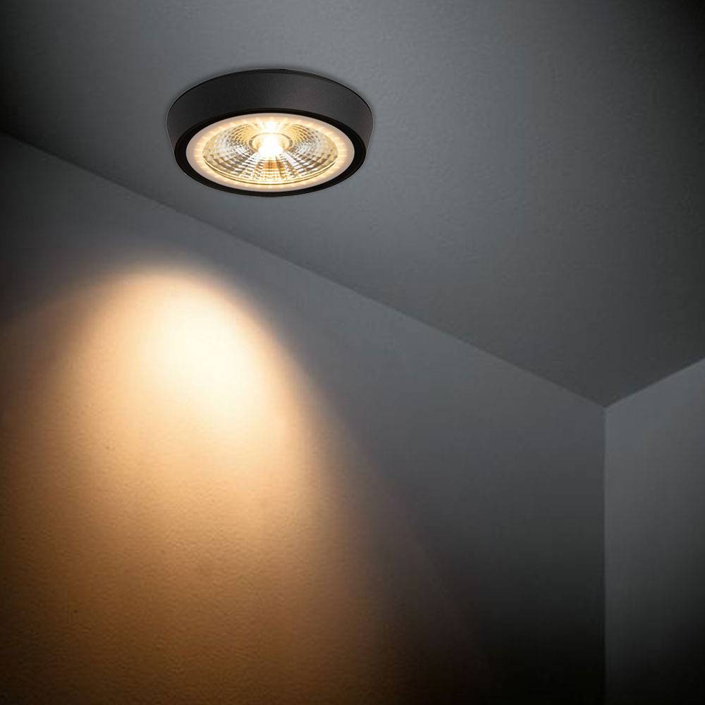 S.Luce LED Decken Aufbauspot Santa Flat IP65 Riesige Rabatte