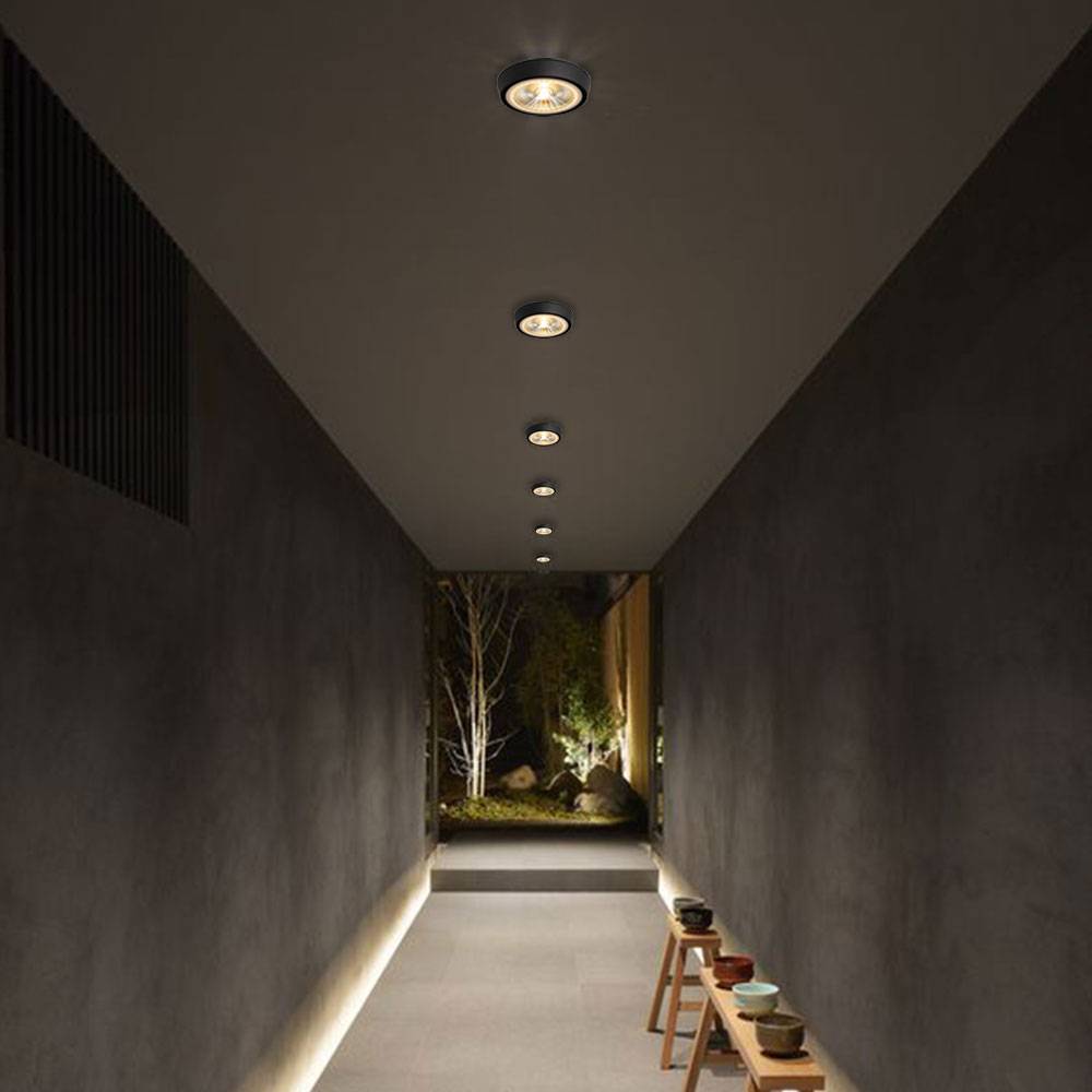 S.Luce LED Decken Aufbauspot Santa Flat IP65 Riesige Rabatte