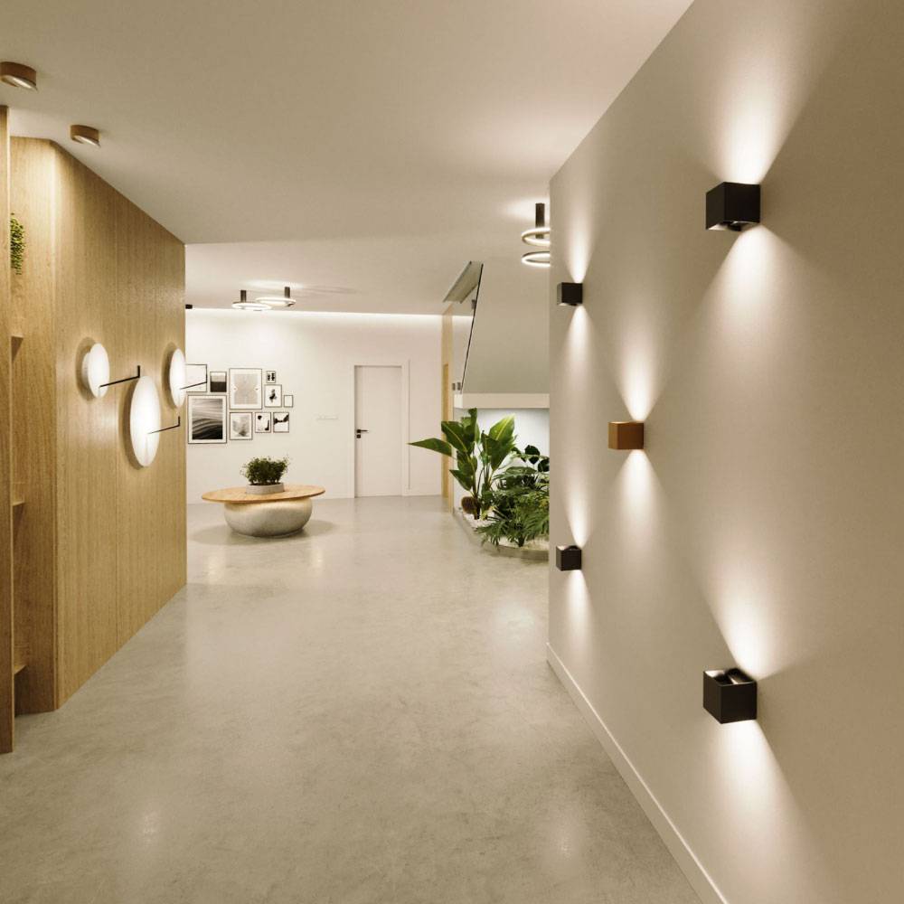 S.Luce s.luce Ixa LED High Power Wandlampe IP20 Fabrikladen