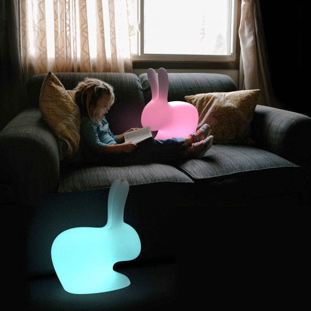 S.Luce Qeeboo Rabbit LED Dekolampe mit farbigem Licht zollfrei