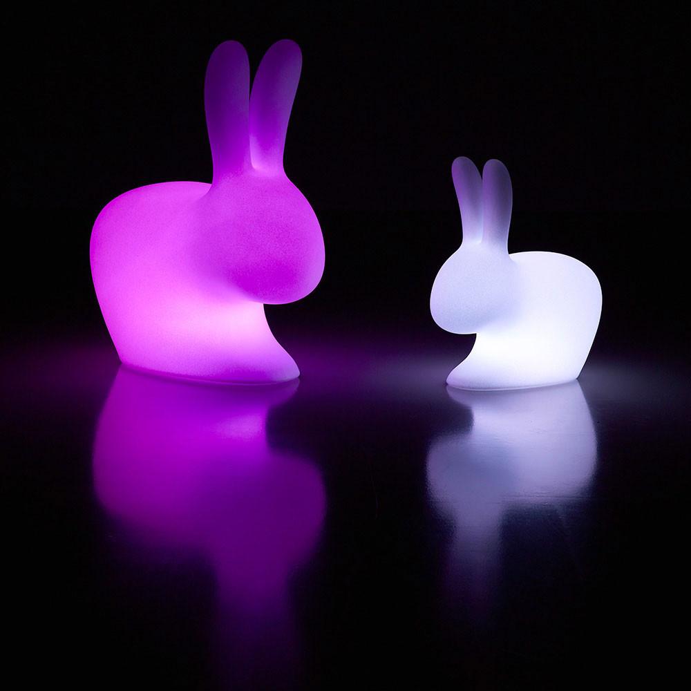 S.Luce Qeeboo Rabbit LED Dekolampe mit farbigem Licht zollfrei