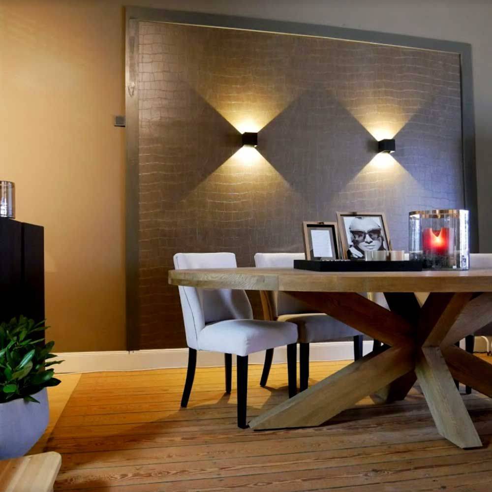 S.Luce s.luce Ixa LED Wandlampe verstellbare Winkel Innen & Außen IP44 Schlussverkauf