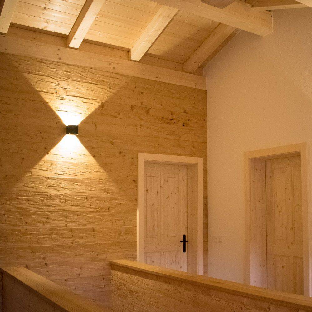 S.Luce s.luce Ixa LED Wandlampe verstellbare Winkel Innen & Außen IP44 Schlussverkauf