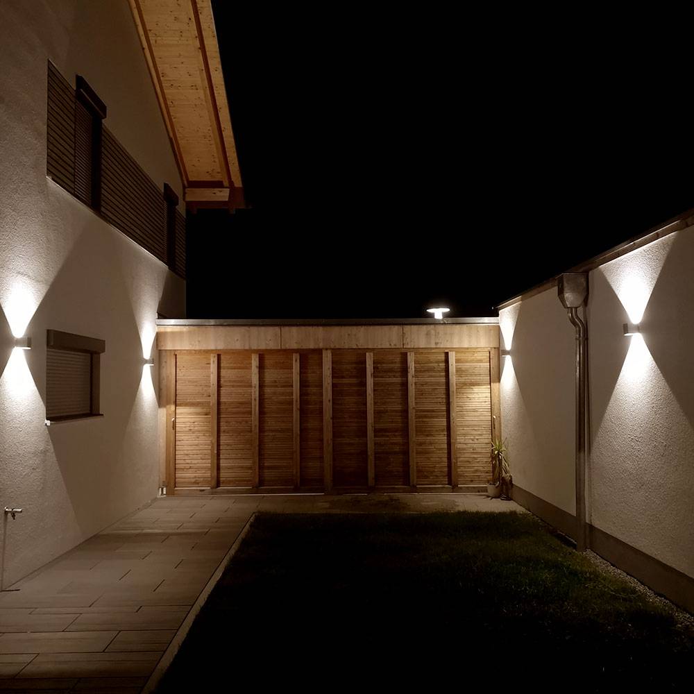 S.Luce s.luce Ixa LED Wandlampe verstellbare Winkel Innen & Außen IP44 Schlussverkauf