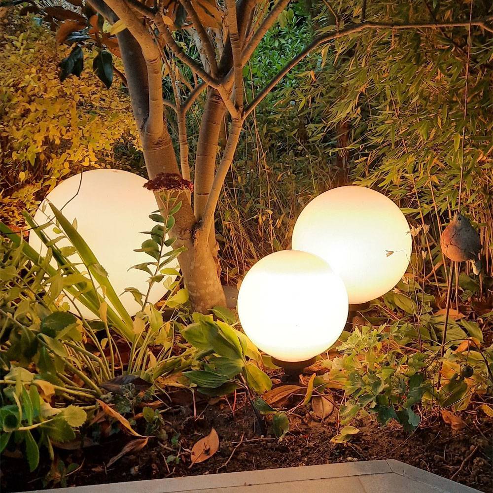 S.Luce s.luce Globe Set Garten Kugelleuchten Günstiger Verkauf