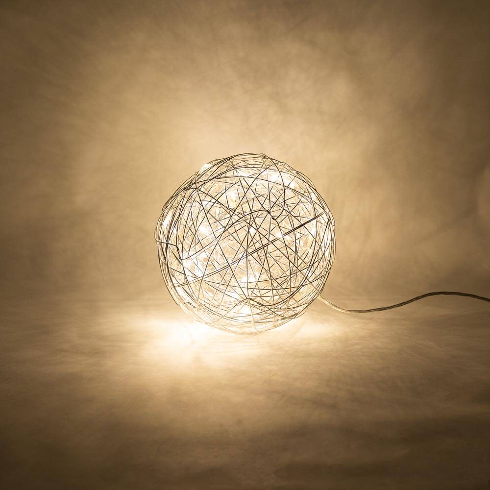 S.Luce s.luce Mesh LED-Drahtkugel Innen & Außen Warmweiß Fabrikverkauf