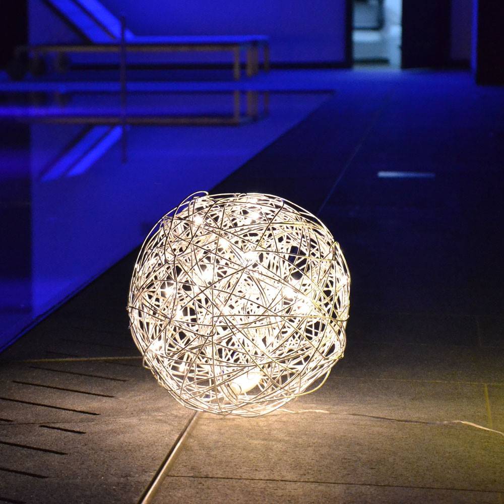 S.Luce s.luce Mesh LED-Drahtkugel Innen & Außen Warmweiß Fabrikverkauf