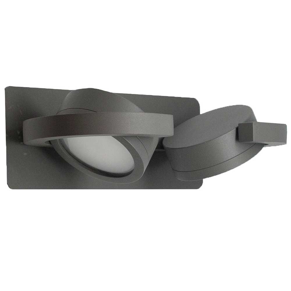 S.Luce Mantra Iguazu Doppel-Außenwandlampe IP54 Limitierter Zeitrabatt
