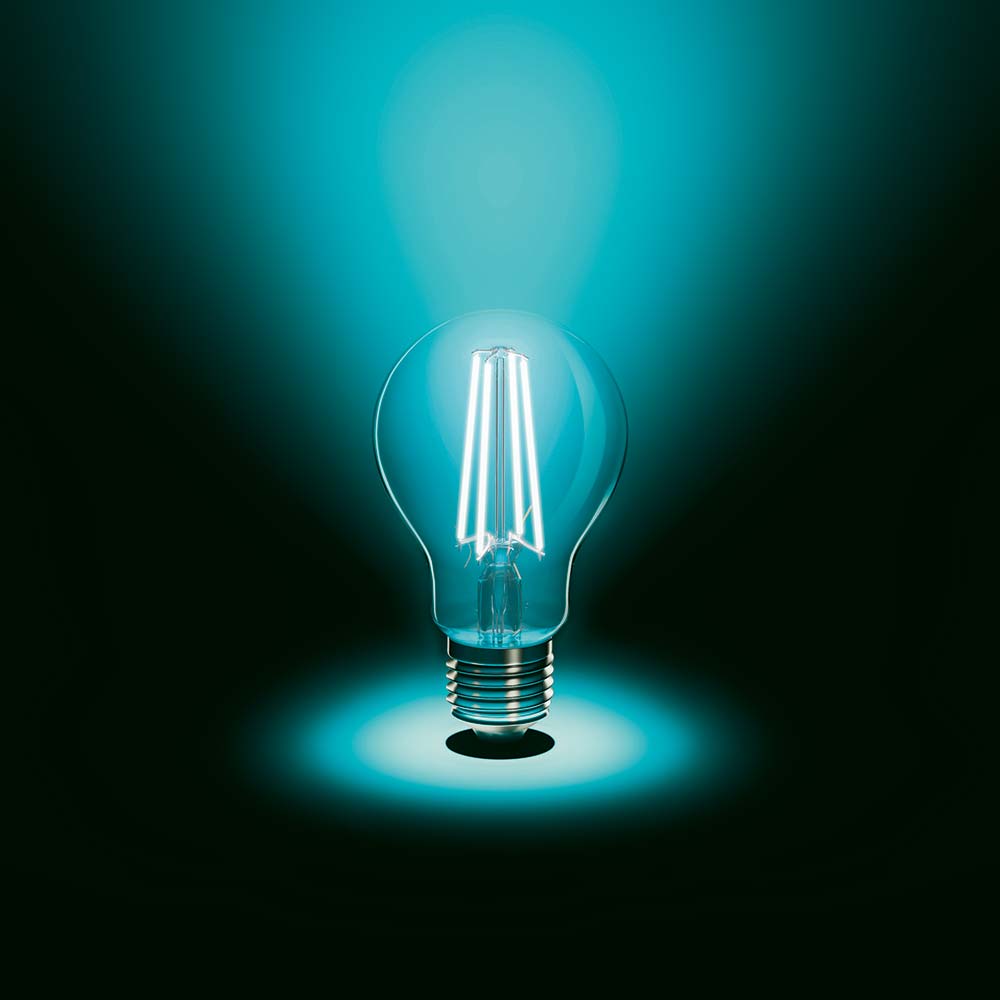S.Luce E27 LED Retro Warmweiß 2700K 810lm 7W Valentinstagsangebot