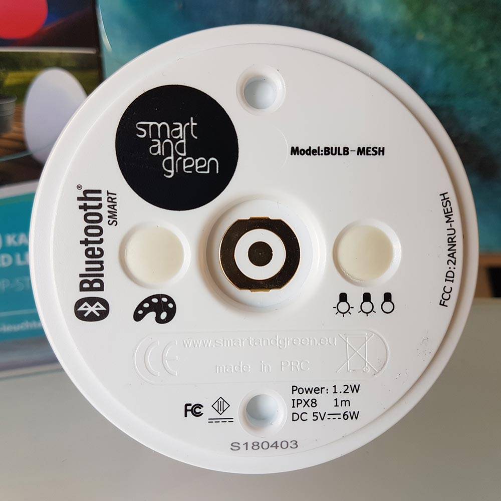 S.Luce LED SmartMesh RGBW CCT 2700-6500K 250lm 2W Jubiläumsangebot